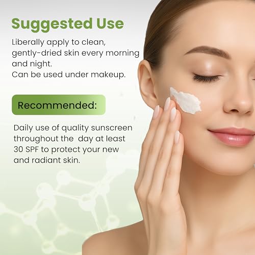 DAJANI Anti Aging Face Cream (1.0 Oz) | Anti Wrinkle Firming Cream With Lavandula Oil, Shea Butter & Teprenone | Neck Creams for Tightening & Firming | Facial Skin Care for Men & Women