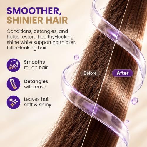 Biotin Hair Thickening Conditioner for Fine & Fragile Hair - Nourishing & Sulfate-Free