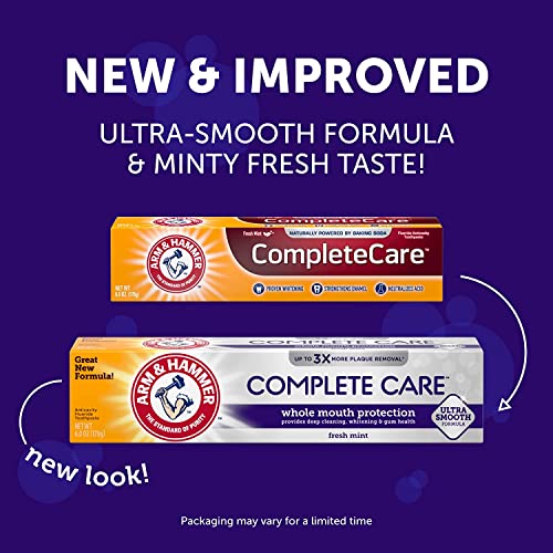Anticavity Fluoride Toothpaste with Fresh Mint - 6 oz, Pack of 12