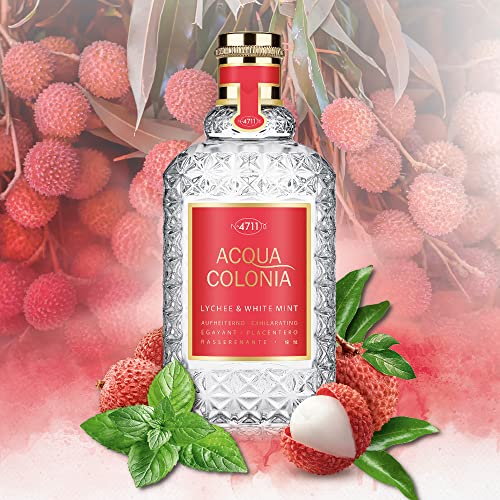 4711 Acqua Colonia Lychee White Mint Unisex Fragrance 1.7 oz EDC Spray