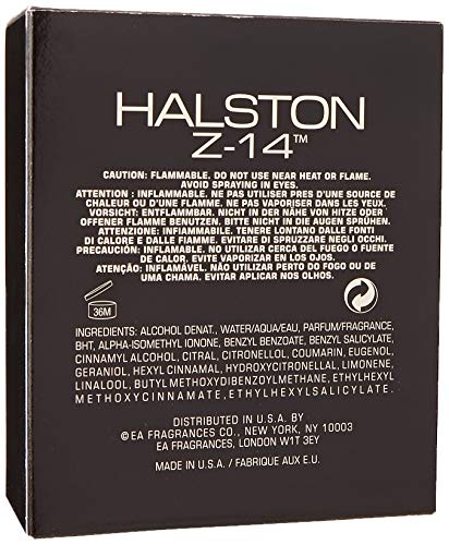 Halston Z-14 Men’s 8oz Cologne Spray - USA Made, Long-Lasting Fragrance