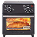 Elite Gourmet 8.5Qt Compact Air Fryer Oven - Black, Adjustable Controls