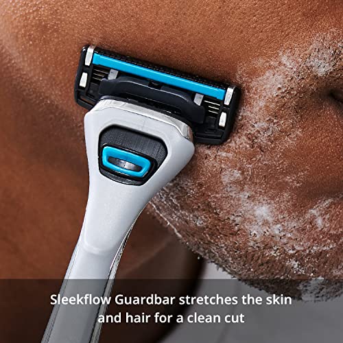 Dorco Pace 4 Pro Razor Handle & 10 Cartridge Pack - Men’s 4-Blade Shaving System