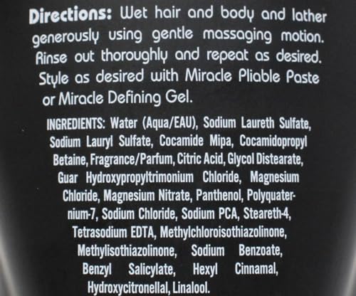 He's A 10 Miracle 3-in-1 Shampoo Conditioner & Body Wash 33.8 oz - All-in-One Men’s Grooming