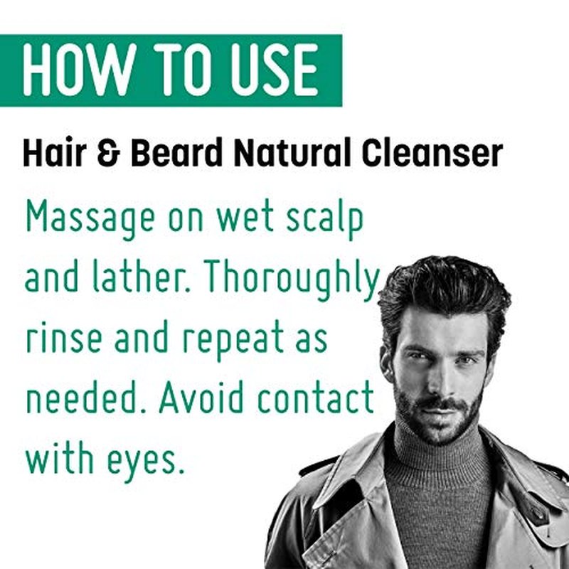 Framesi Barber Gen Hair & Beard Natural Cleanser Shampoo fl oz Men's