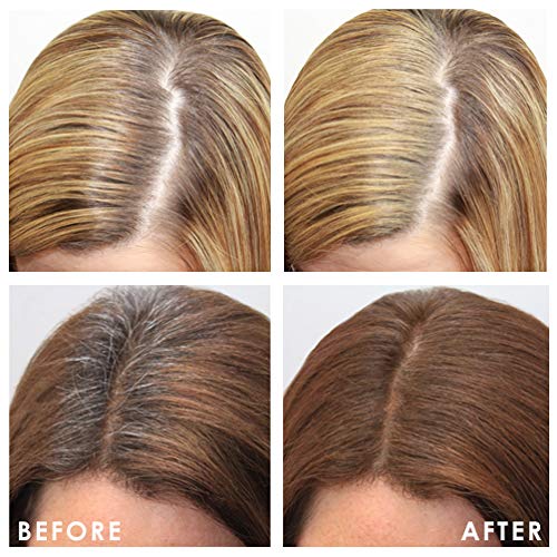 TEMPTU Airpod Hair Root Touch-Up Kit - Brown/Black, Vitamin-Enriched, Long-Wear Hair Color