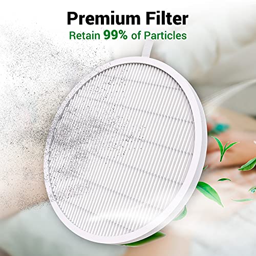 MelodySusie Nail Dust Collector Filter Replacement 4 Pack - Reusable Dust Filters