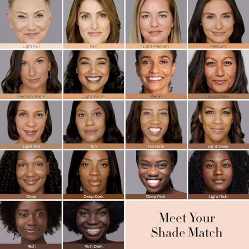 LUMINESS Silk Airbrush Spray Foundation - Full Coverage Foundation - Formula Hydrates & Moisturizes with Hyaluronic Acid, Aloe Vera & Hydrolyzed Silk (Shade - Light Medium)