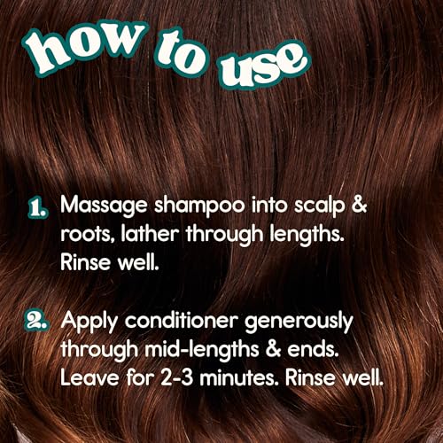Nature Spell Hair Growth Shampoo & Conditioner Set - Nourishing & Strengthening, 10.14 Fl Oz x2