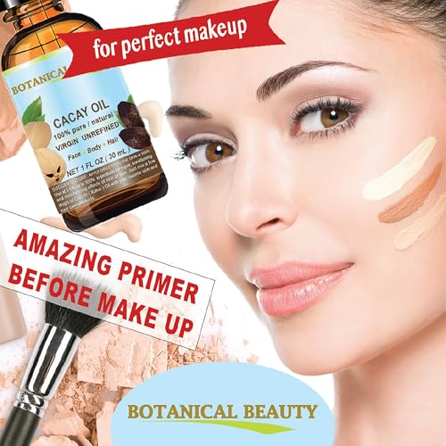Cacay Oil - Pure Organic Face & Skin Moisturizer, Anti-Aging & Hair Oil, 1 Fl oz