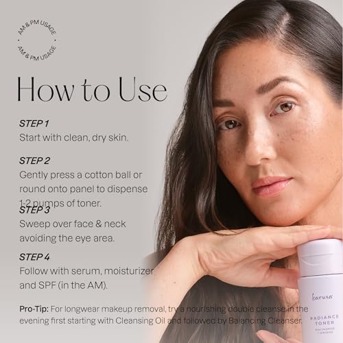 Hydrating Exfoliating Toner with Niacinamide & Salicylic Acid for All Skin Types