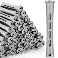160 Pcs Perm Rods for Long & Short Hair - 0.59 Inch Grey Plastic Curlers
