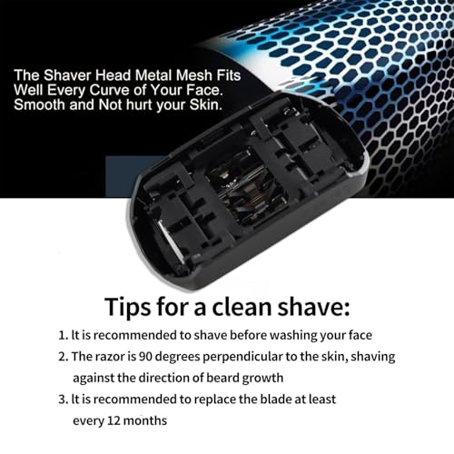 Series 9 92B Blade Compatible with Braun Series 9 Replacement Heads&for Braun S9 Replacement Head,for All Series 9 Electric foil Shaver 9030S, 9040s, 9050CC, 9080CC 11
