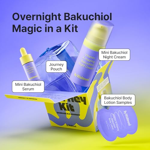 Bakuchiol Skincare Kit with Serum, Cream & Body Lotion – Anti-Aging & Rejuvenation