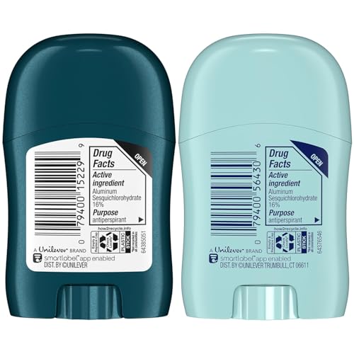 Degree Travel-Size Antiperspirant Deodorant 24-Pack 0.5 oz sticks