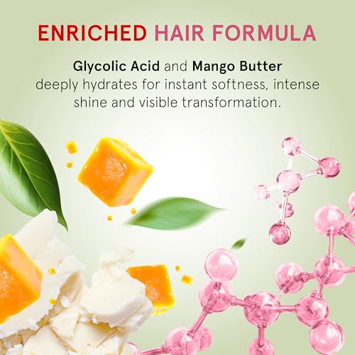 Glycolic Acid Hair Shampoo & Conditioner Set for Deep Cleansing & Hydration