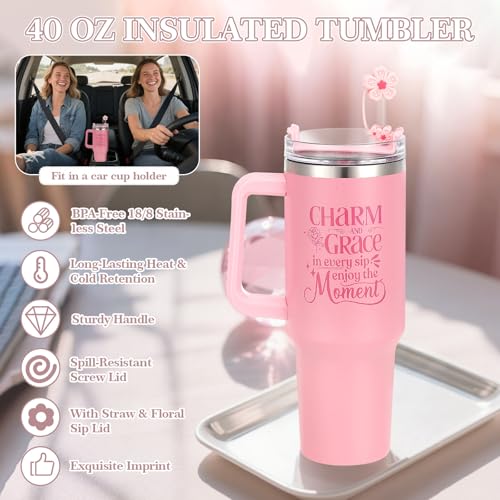 Self Care Gifts for Women Birthday Gift - Get Well Gifts Basket Thank You Gifts, Rose Relaxing Spa Gift Basket Self Care Package for Women Her Mom Friend Wife Sister Best Friend Coworker Nurse Teacher