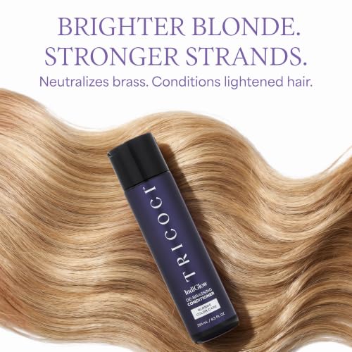 Indiglow Purple Conditioner - Debrassing Toner for Blonde Hair - Variation of THIS listing
