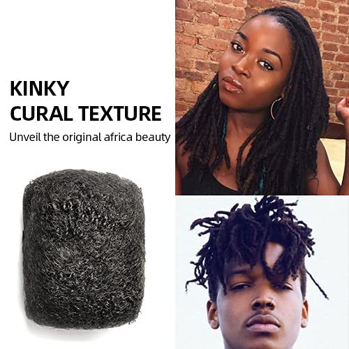 Afro Bulk Human Hair 10 Inch 5 Packs 150g - Natural Black #1B, Dreadlocks & Braids