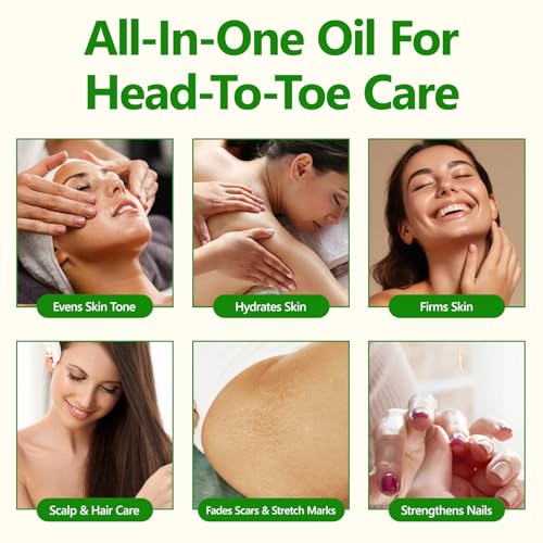Vitamin E Oil, Pure Vitamin E Oil for Skin, Face, Scars, Body, for Moisturizing Dry Skin, 4 Oz