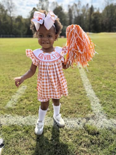 Girls' Collegiate Game Day Hair Bow Tennessee / King - Support Your Team