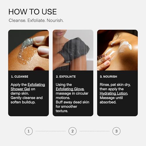 Citrus Biotyspa Body Spa Kit - Exfoliating Glove, Shower Gel & Hydrating Lotion