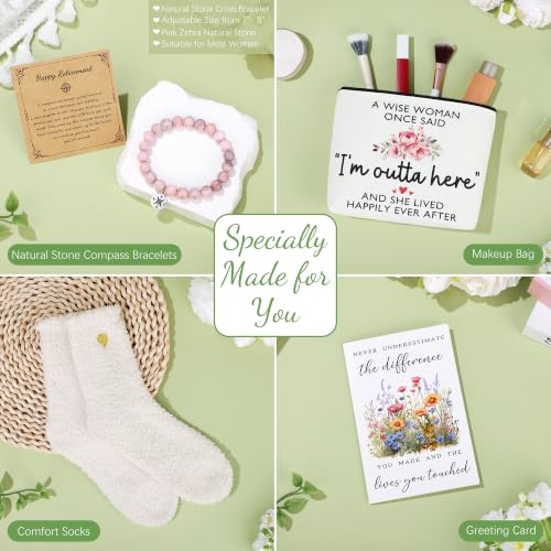 Retirement Gift for Woman 2026 - Happy Retired Gifts for Women