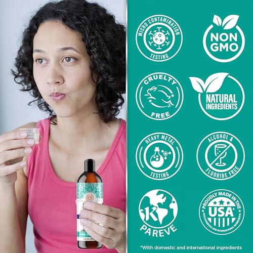 Oil Pulling & Coconut Oil Bundle with Toothbrush & Tongue Scraper for Oral Hygiene