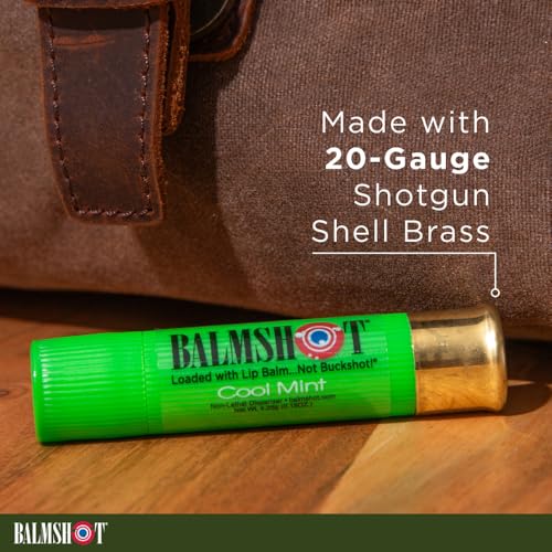 Lip Balm 4-Pack SPF 15 Beeswax with Aloe & Vitamin E - USA Made, Rugged Brass Tube
