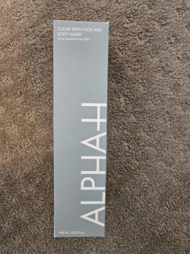 Alpha-H Clear Skin Face & Body Wash with Salicylic Acid - 185ml