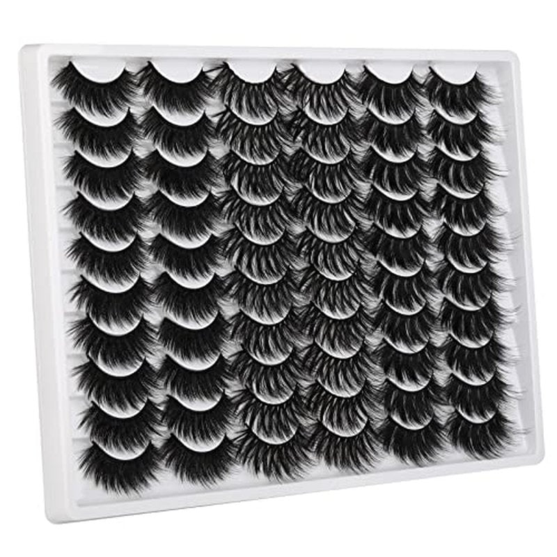 5D 20mm Lashes Faux Mink Eyelashes Fluffy Dramatic False Lashes Wholesale Pack