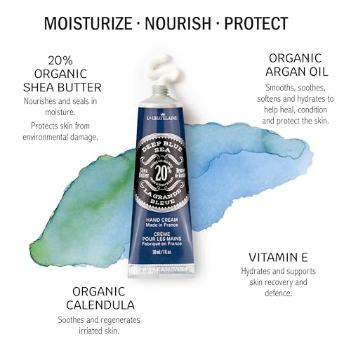 La Chatelaine Red Mosaic Hand Cream Trio and Luxury Soap Trio Gift Sets l Made in France | Plant-Based | Enriched with Organic Shea Butter
