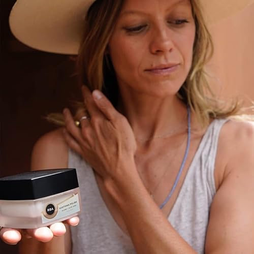 RBA Skincare¡¯s Soothing Polish, Physical Exfoliant to Smooth Skin Texture, Exfoliating Jojo Beads and Aloe Vera, 100% Natural 50 ml