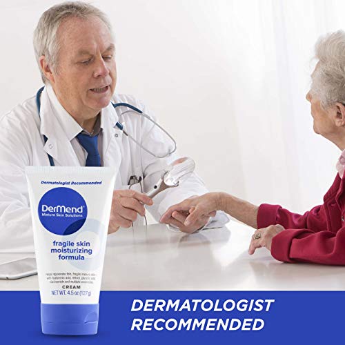 DerMend Fragile Skin Moisturizer 4.5 oz - Firms & Replenishes Aging, Mature Skin, Pack of 1