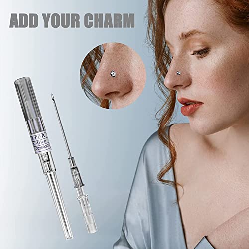 Catheter Piercing Needles 16G 50pcs Stainless Steel Cannula for Body Piercing - Safe Disposable