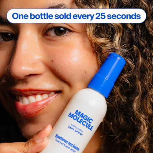 Hypochlorous Acid Skin Spray 4.93 Fl Oz Pack of 3 - Gentle Face & Body Mist, Sensitive Skin Safe