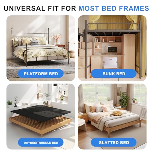 Queen Bunkie Board 60x80 Heavy Duty Anti-Sag Non-Slip Mattress Support