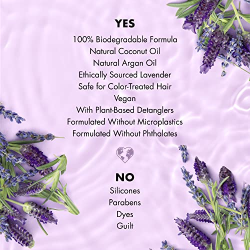 Love Beauty and Planet Argan Oil and Lavender Sulfate-Free Shampoo for Frizz Control - 13.5 oz