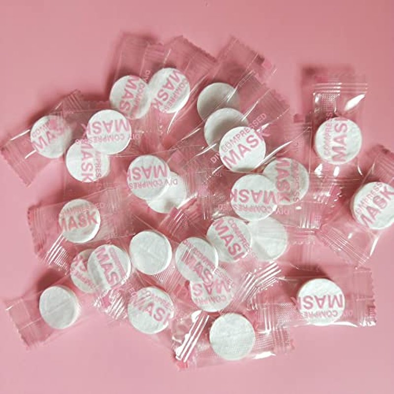 100 pcs Skin Face Care DIY Facial Paper Compress Masque Mask