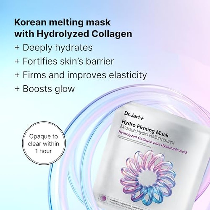 Dr.Jart+ Hydro Firming Korean Face Mask with Collagen and Hyaluronic Acid| Korean Skin Care