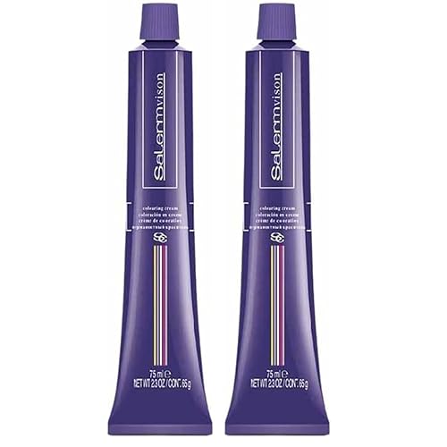 Salermvison Hair Coloring Cream #8.73 Light Blonde, 2.3 Ounce (Pack of 2)
