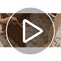 Large PE Rattan Storage Basket with Lid - Natural, 160L Capacity, with Removable Linings