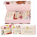 Flower Dance Natural Soap Gift Set - Pack of 3 Floral Scented Bars