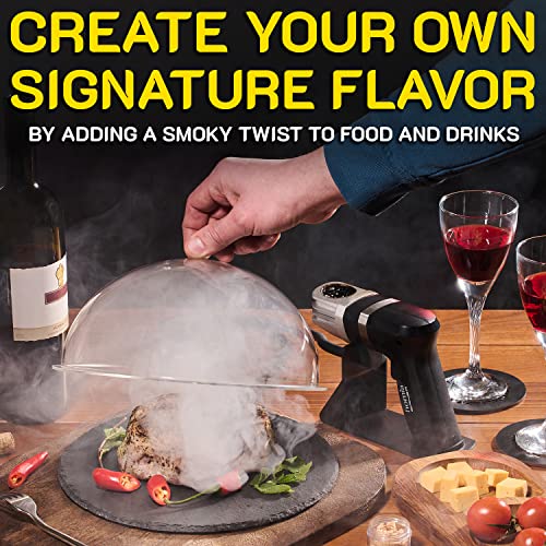 Cocktail Smoker Kit Extended Set - 12-Piece Whiskey & Food Cold Smoke Infuser with Accessories