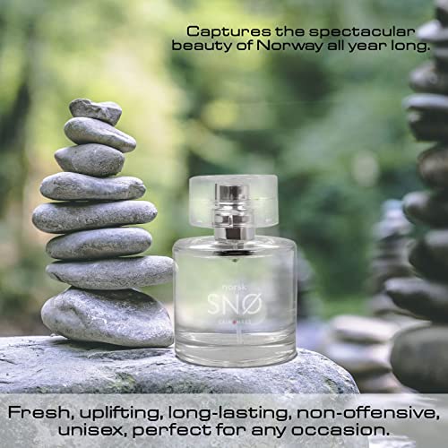 Geir Ness Norsk Snø Eau de Parfum 1.7 Fl Oz Fresh Herbal Scent for Women