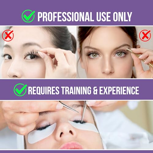 Forabeli Lash Shampoo and Pure Sensitive Lash Extension Glue Bundle - Gently Cleanses Lashes & Removes Makeup - No Fumes, Ideal for Sensitive Eyes - Complete Set for Long-Lasting Eyelash Extensions