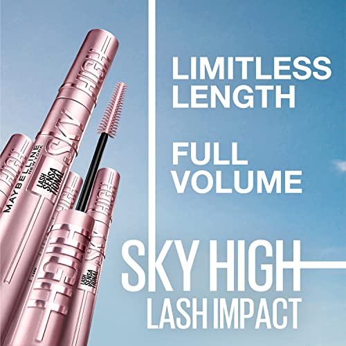Maybelline Lash Sensational Sky High Waterproof Mascara - Very Black - Pack of 2