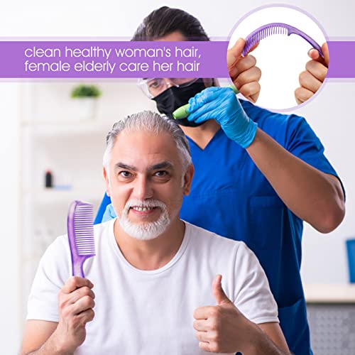 400 Bulk Individually Wrapped Hair Combs Disposable Colorful Hair Combs Bulk for Hotel Shelter Homeless Nursing Home Charity Church