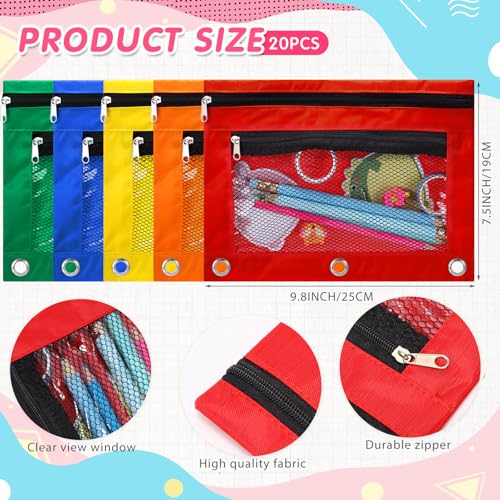 Set of 60 Colorful Backpacks Water Bottles & Pencil Pouches - Green, Blue, Orange, Fuchsia