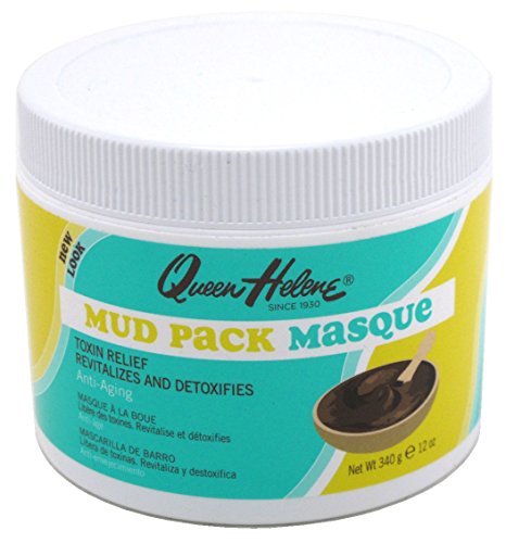 Queen Helene Mud Facial Mask - 12 oz Jar, Pack of 3 Natural Earth Clay Skin Care